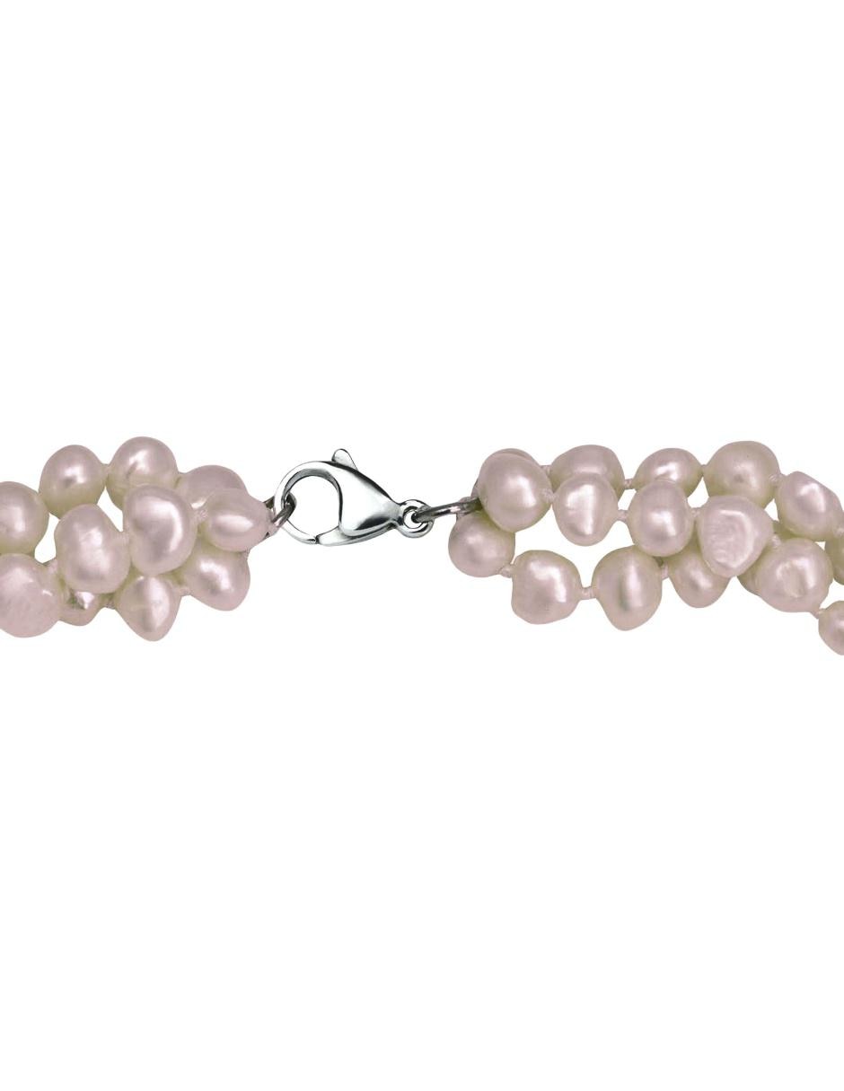 Pulsera con perla acabado mate 2