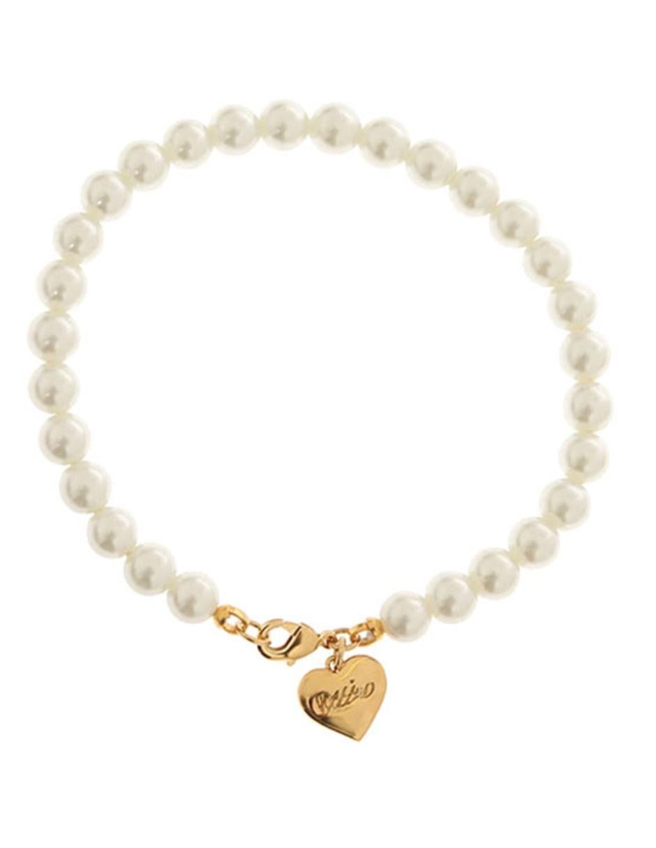 Pulsera con perla acabado lustre Pulsera con perla acabado lustre