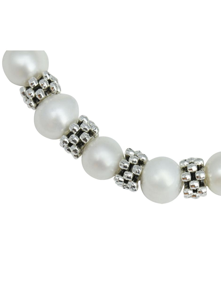 Aretes y collar perla 3