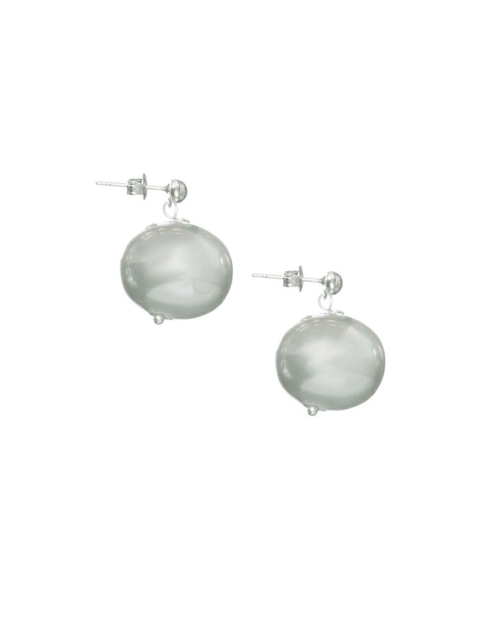 Aretes con acabado brillante