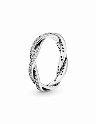 Anillo Timeless P 925 de plata zirconia cúbica brillante