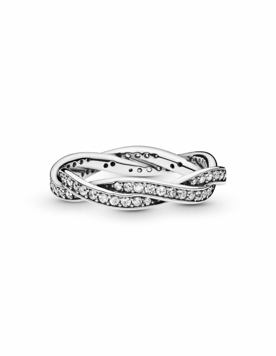 Anillo Timeless P 925 de plata zirconia cúbica brillante