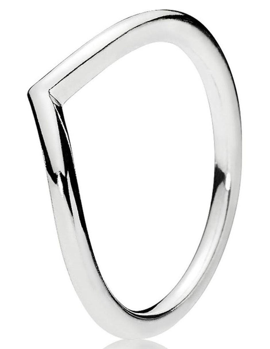 Anillo redondo Timeless de plata brillante Anillo redondo Timeless de plata brillante
