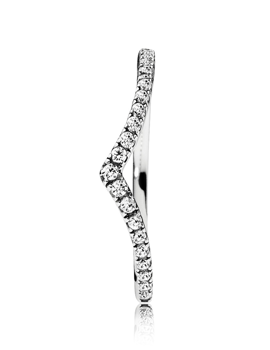Anillo P 925 de plata circonita pavé 4