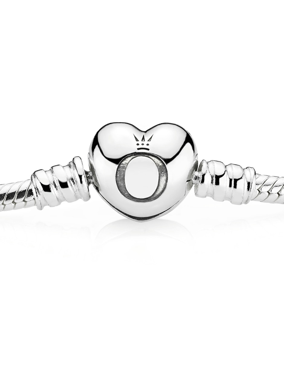 Pulsera Pandora de plata Moments con acabado liso