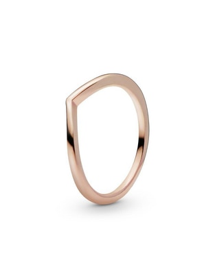 Anillo Timeless de plata P 925 con acabado baño de oro rosa Anillo Timeless de plata P 925 con acabado baño de oro rosa