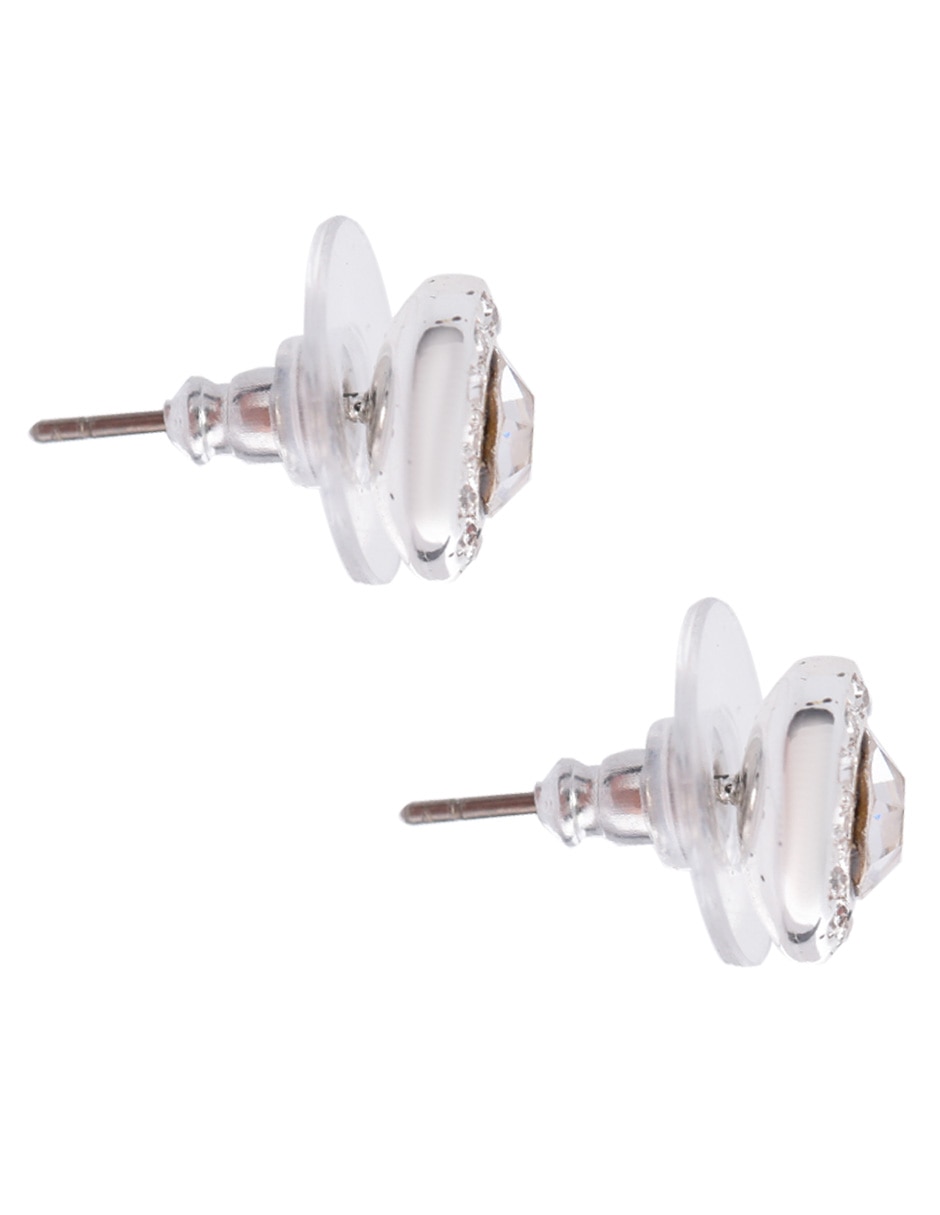 Anillo y aretes de plata P 925 cristal 3