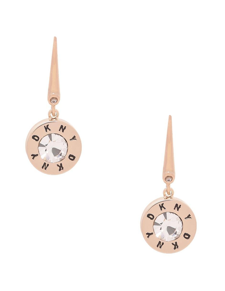 Aretes con acabado brillante cristal