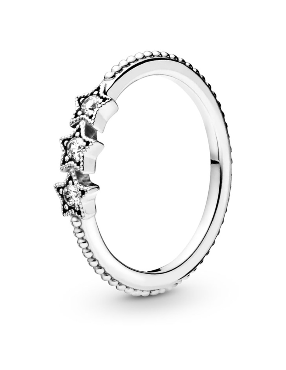 Anillo de estrella P 925 de plata diamante pavé Anillo de estrella P 925 de plata diamante pavé