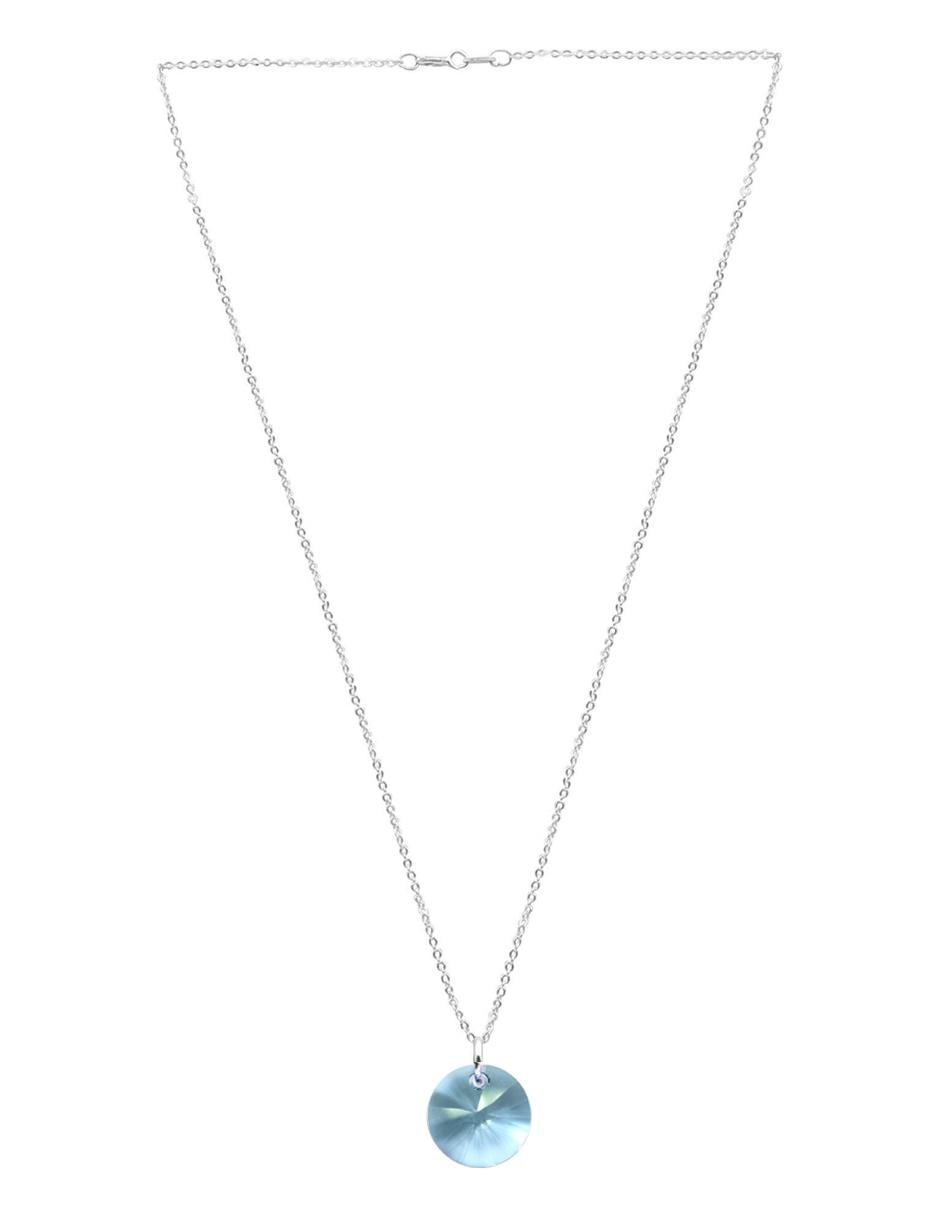Aretes y collar p 925 cristal 3