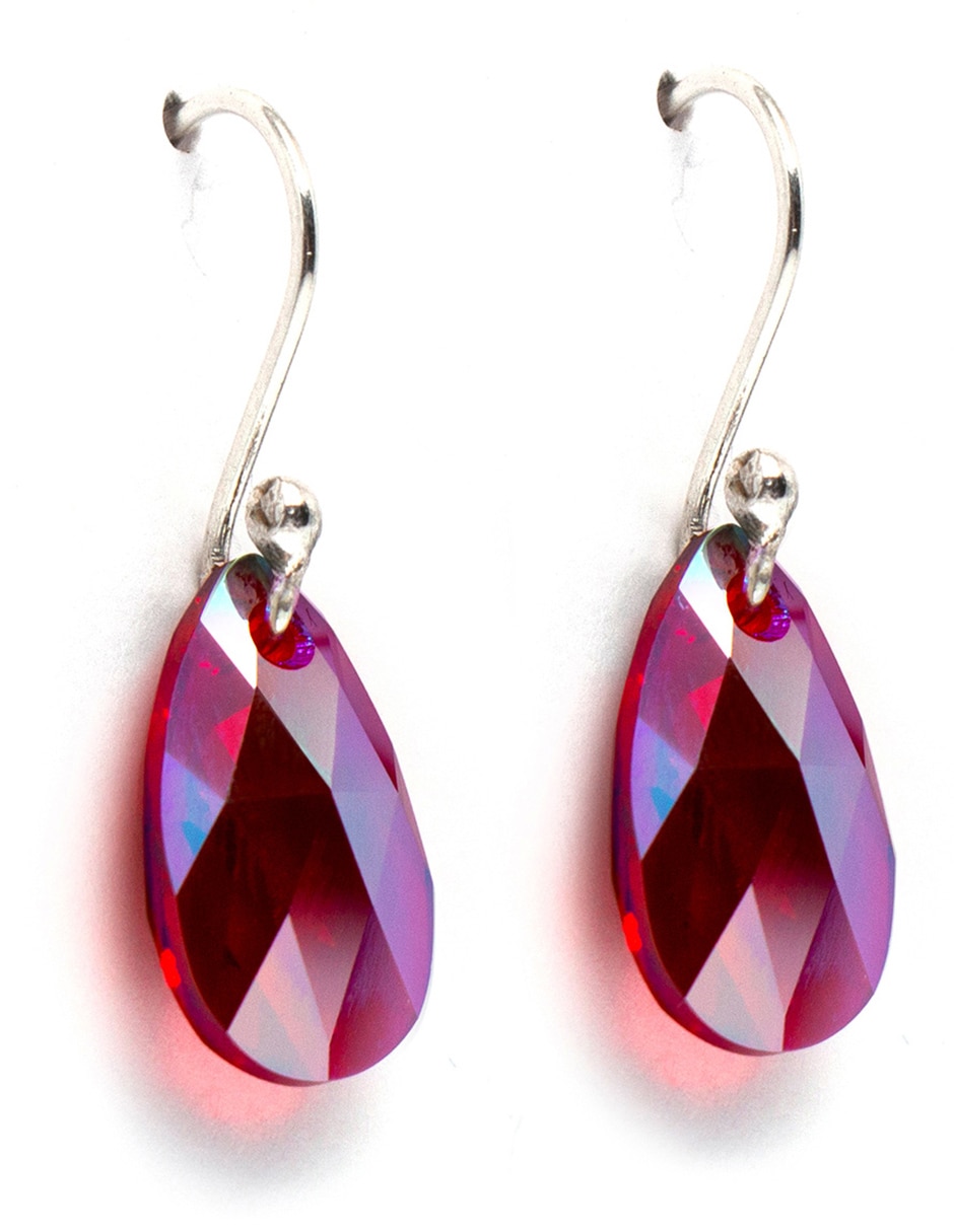 Aretes y collar p 925 cristal 3