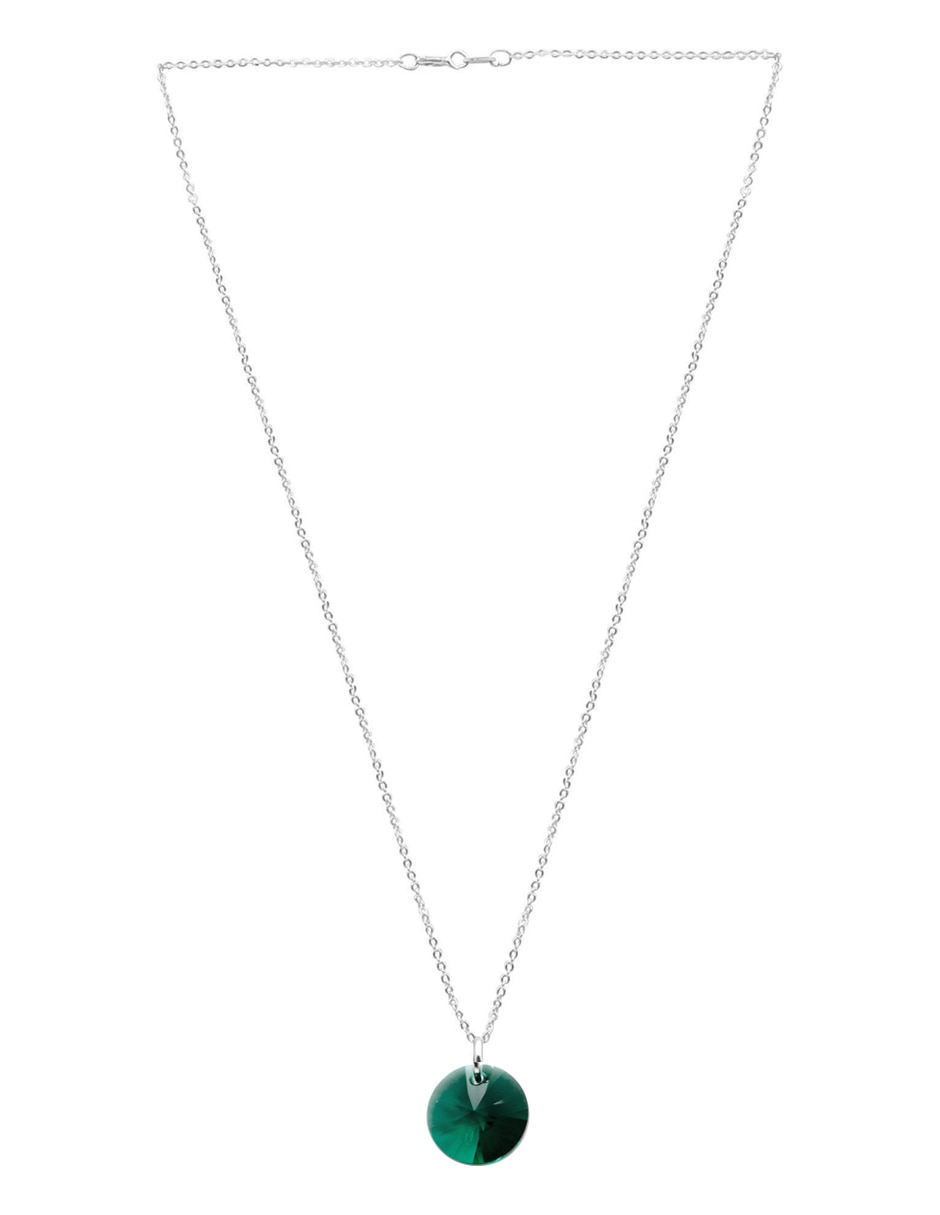 Aretes y collar p 925 cristal 2