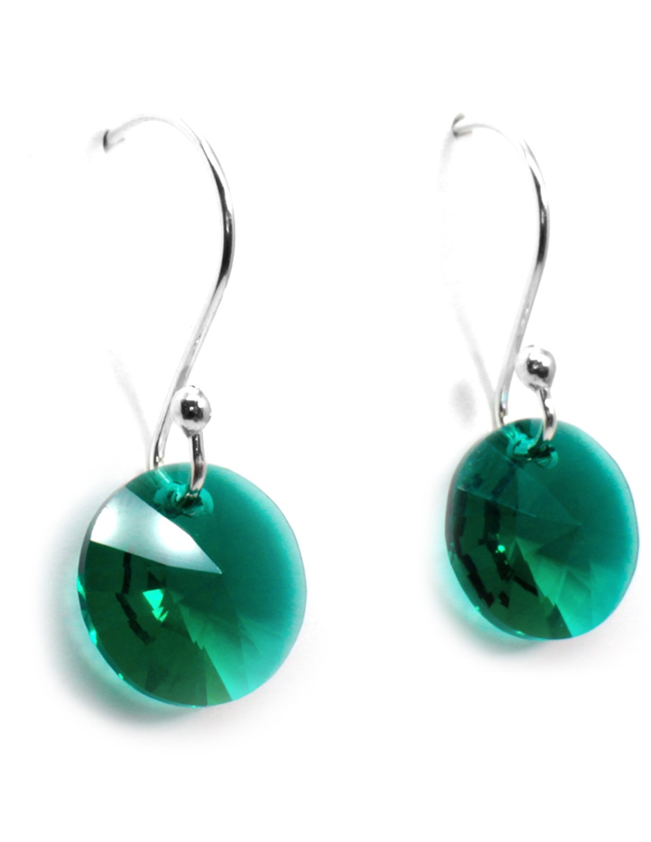 Aretes y collar p 925 cristal 3