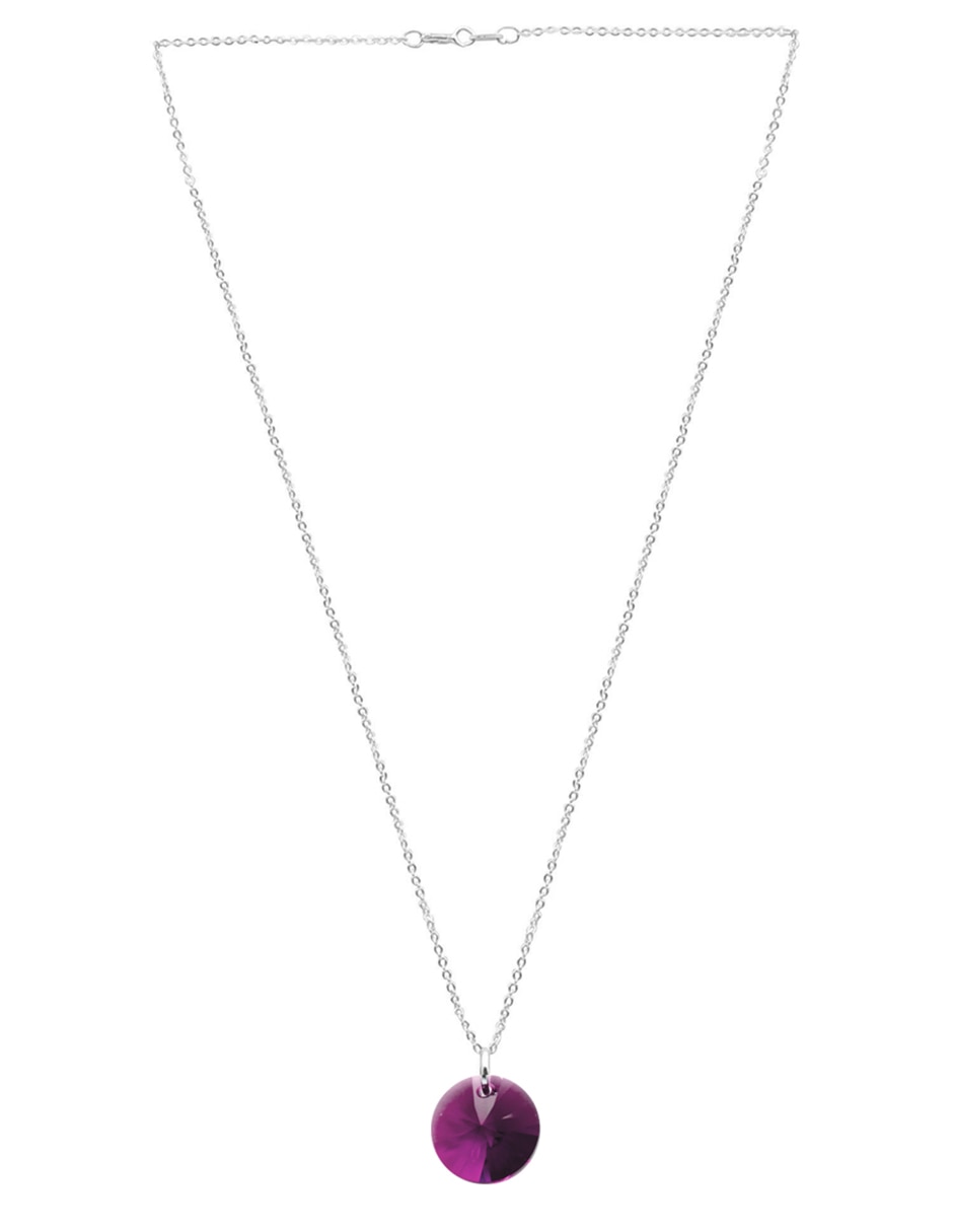 Aretes y collar p 925 cristal 3