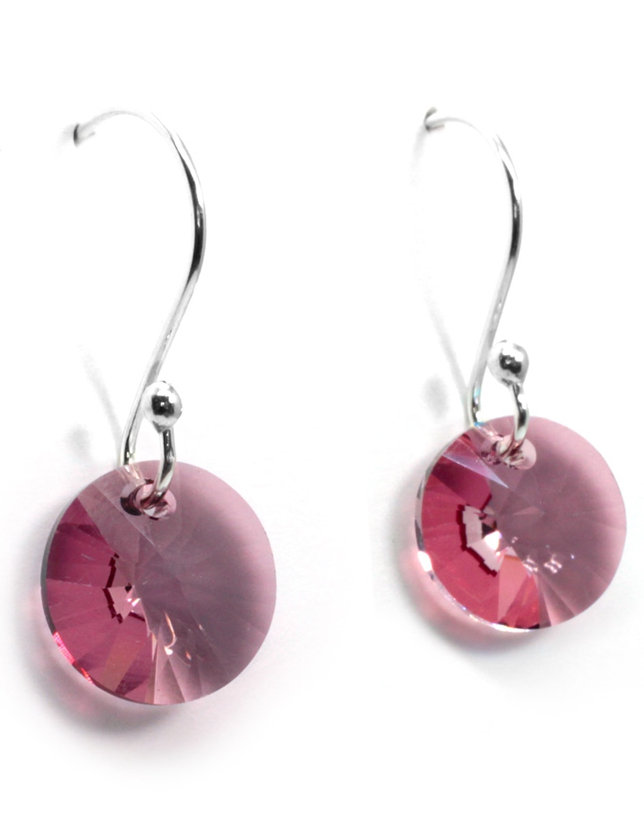 Aretes y collar p 925 cristal 2