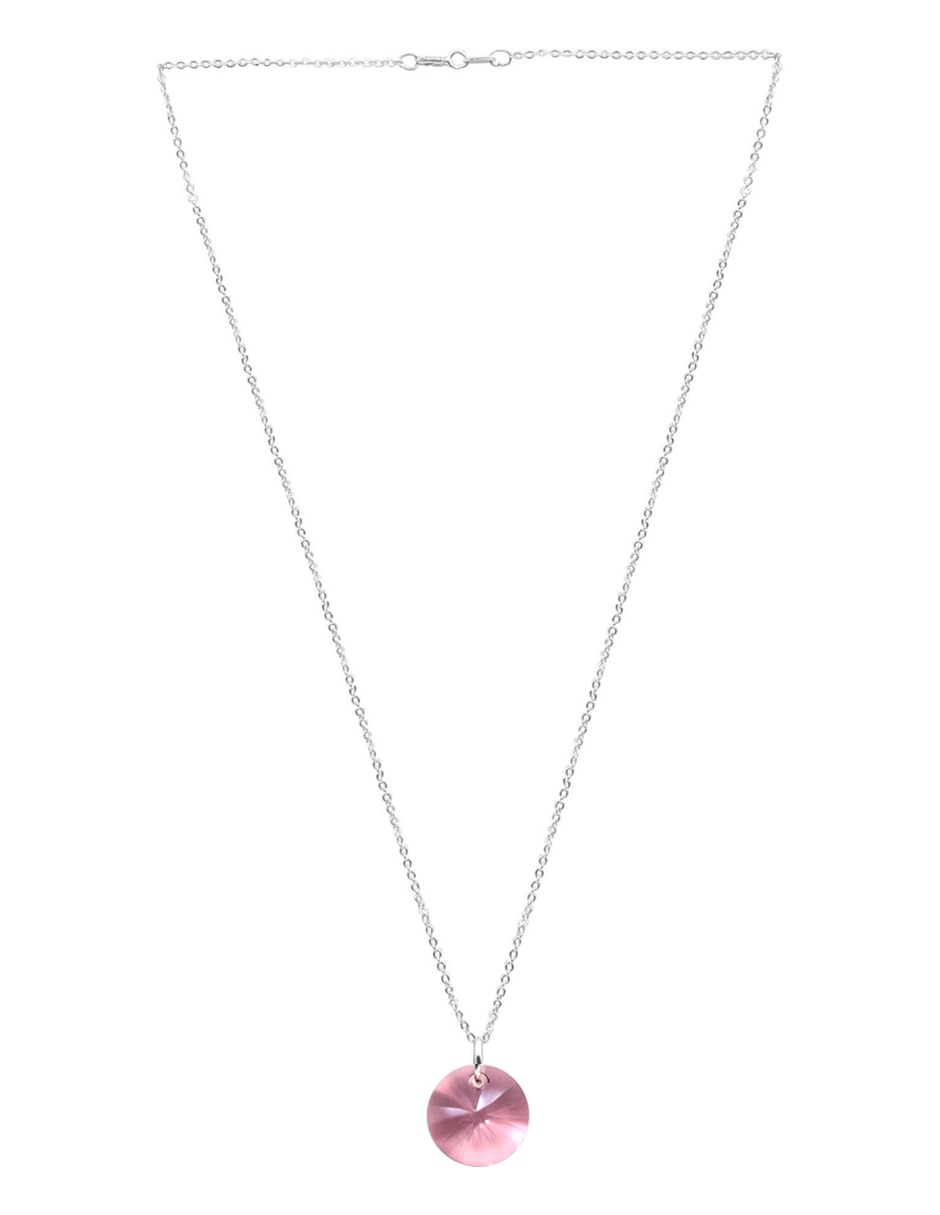 Aretes y collar p 925 cristal 3