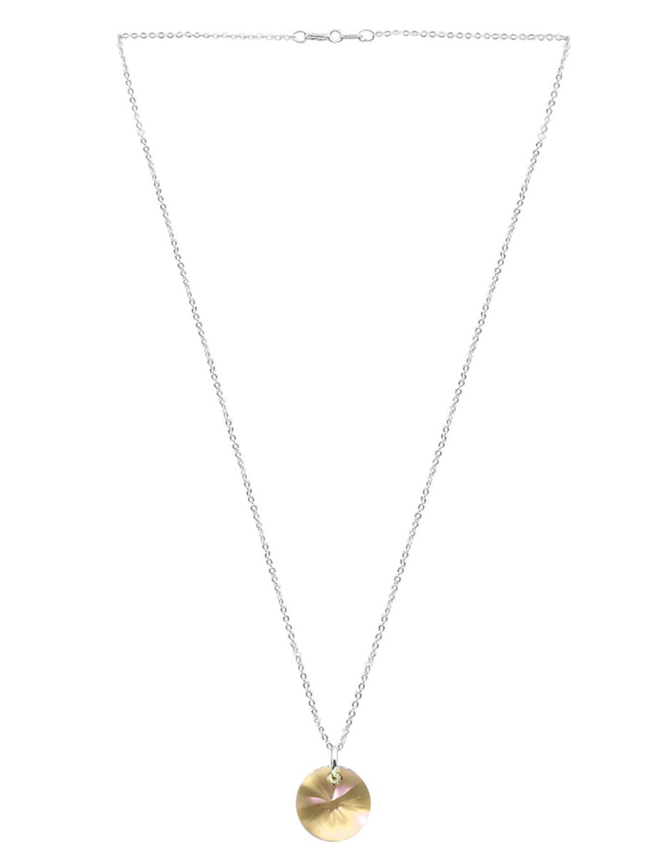 Aretes y collar p 925 cristal 2