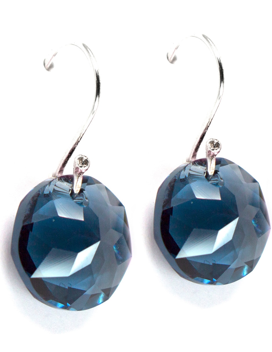 Aretes y collar p 925 cristal 3