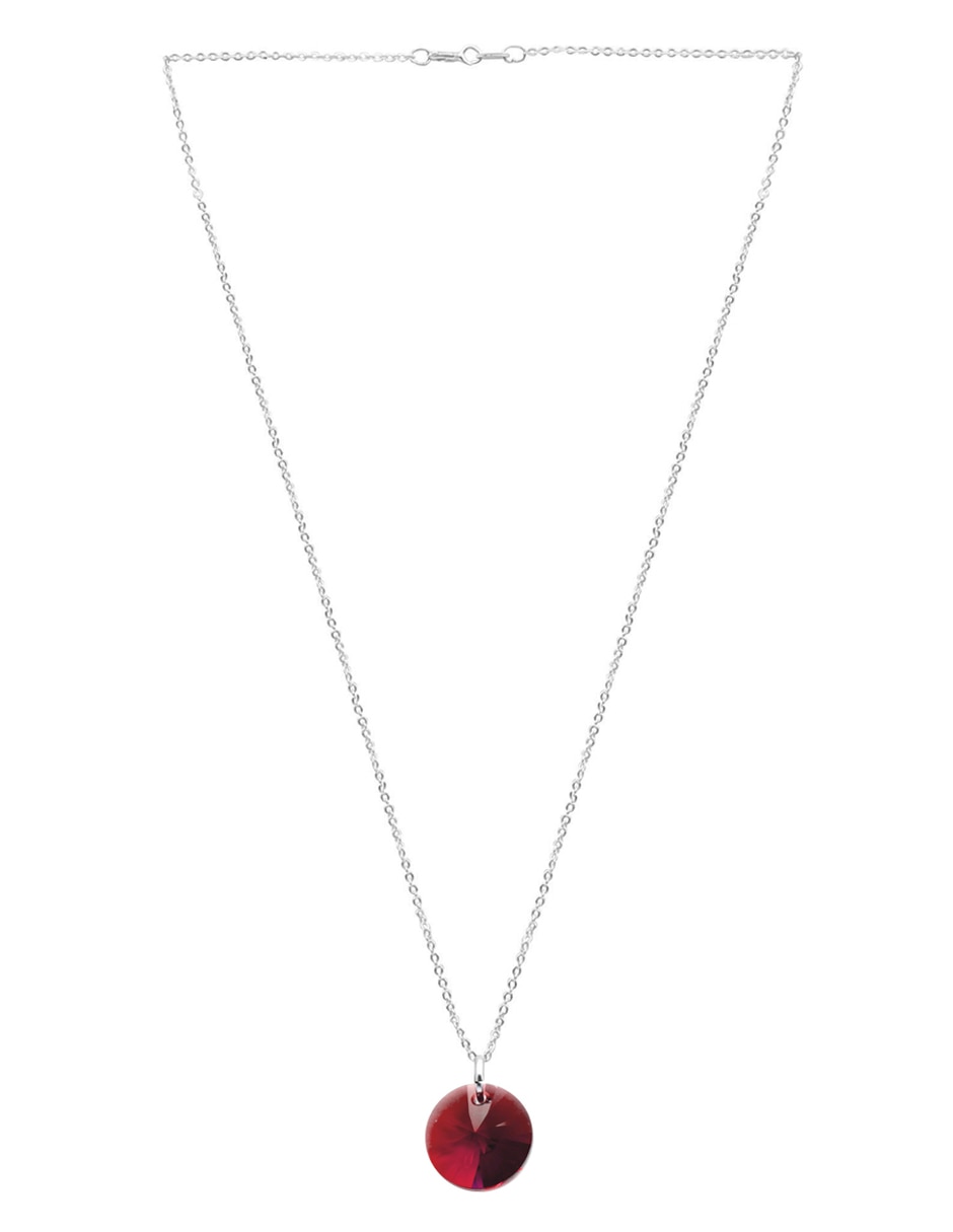 Aretes y collar p 925 cristal 2