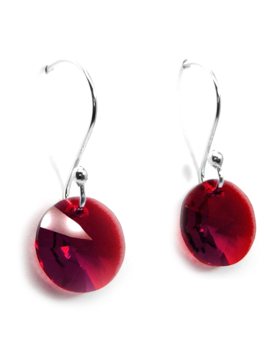 Aretes y collar p 925 cristal 3