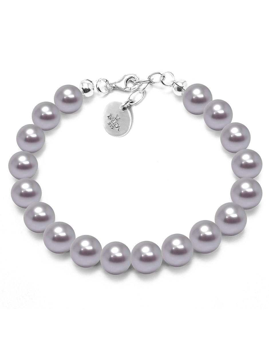 Pulsera de plata con perla Pulsera de plata con perla