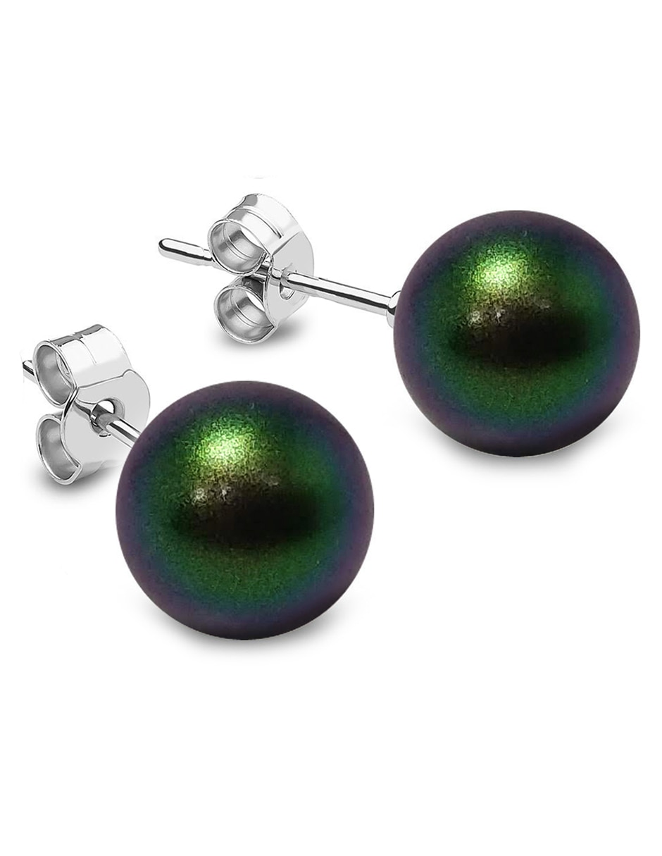 Aretes y collar p 925 perla 2