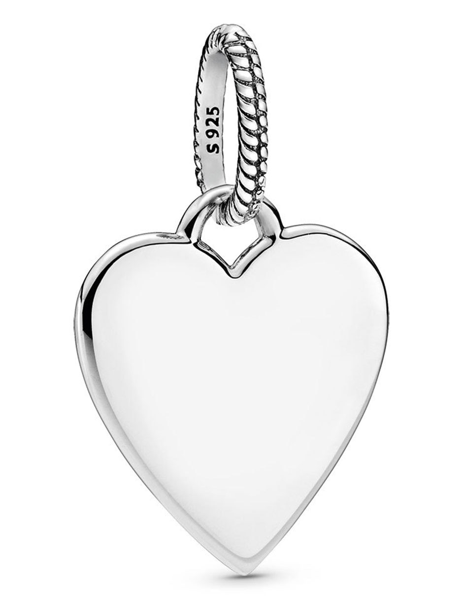Collar de corazón de plata P 925