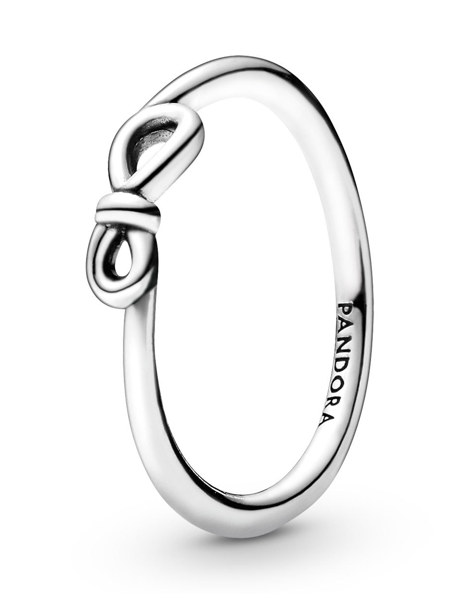 Anillo de nudo P 925 de plata pulido Anillo de nudo P 925 de plata pulido
