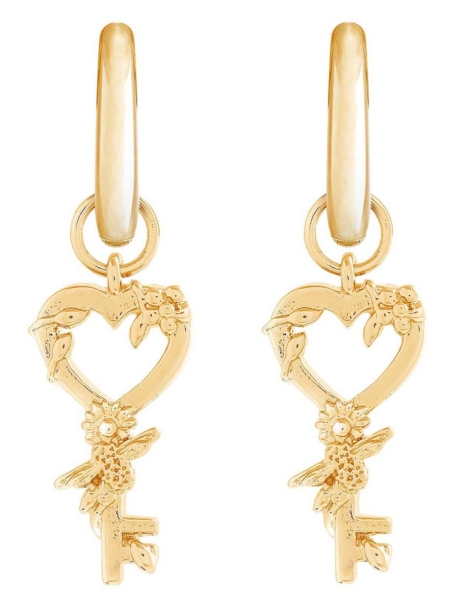 Aretes de plata con acabado brillante 3