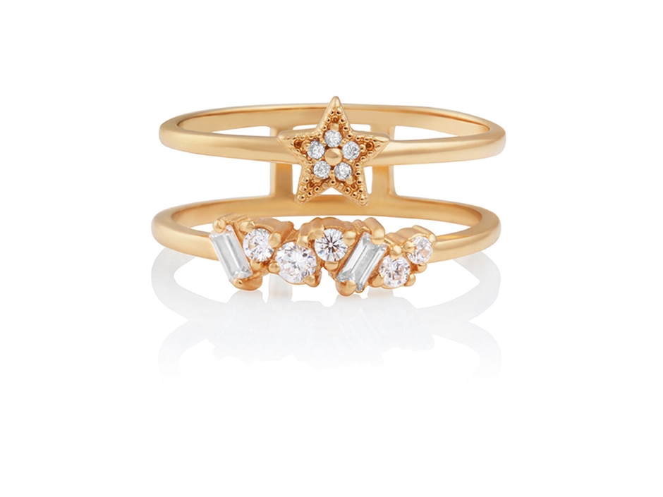 Anillo de estrella pavé Anillo de estrella pavé
