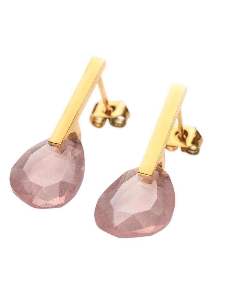 Aretes y collar Luckyly 18 k 4