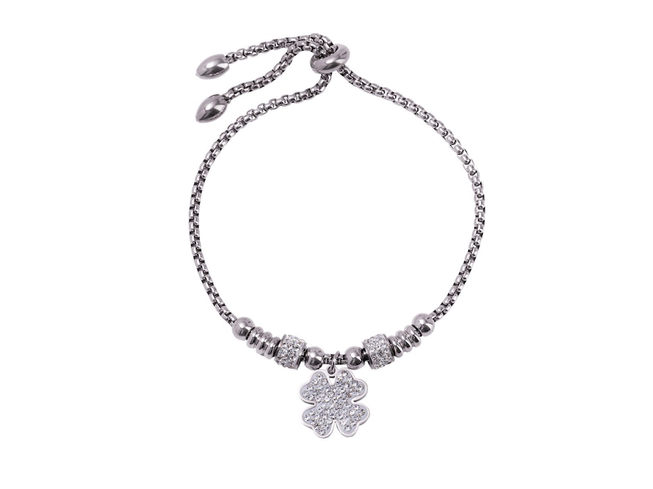Pulsera acabado baño de oro rosa 1