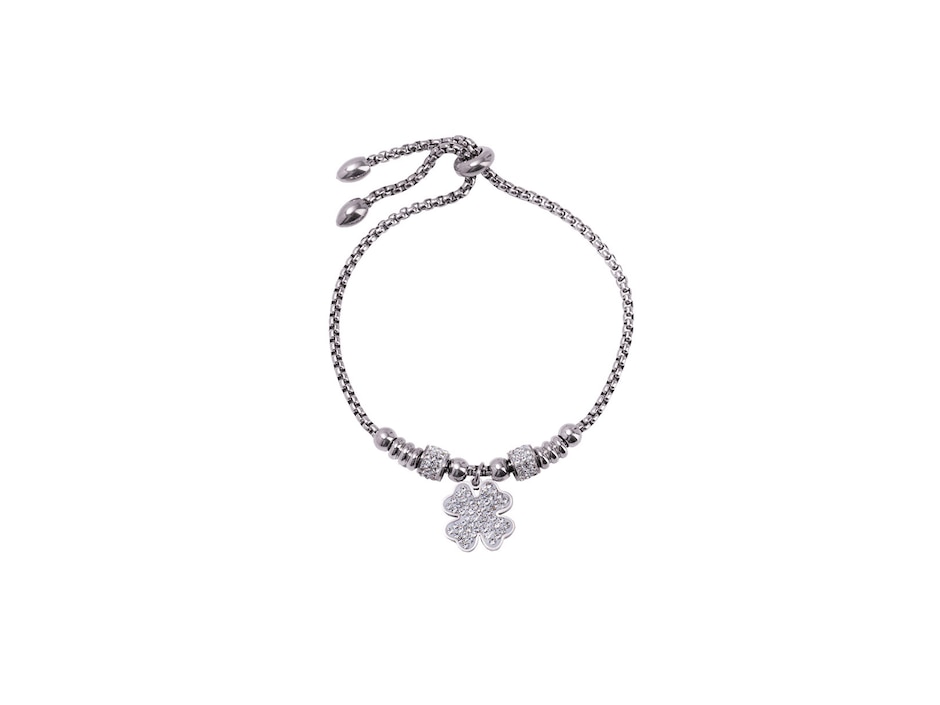 Pulsera acabado baño de oro rosa 3