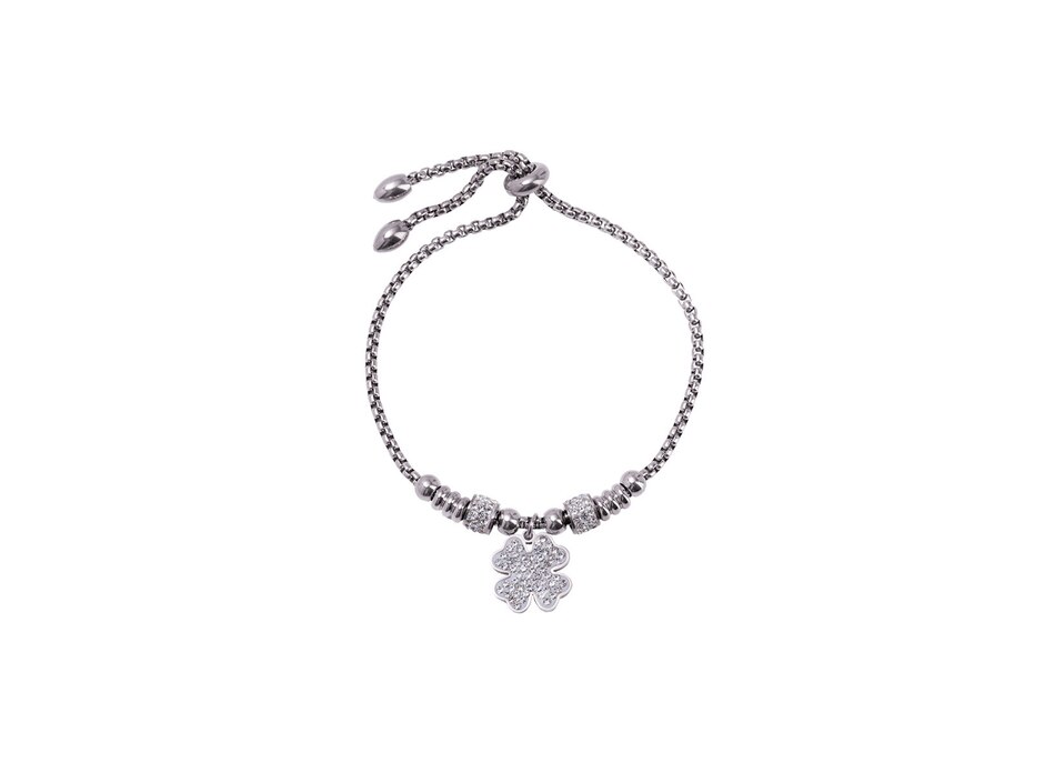 Pulsera acabado baño de oro rosa 4