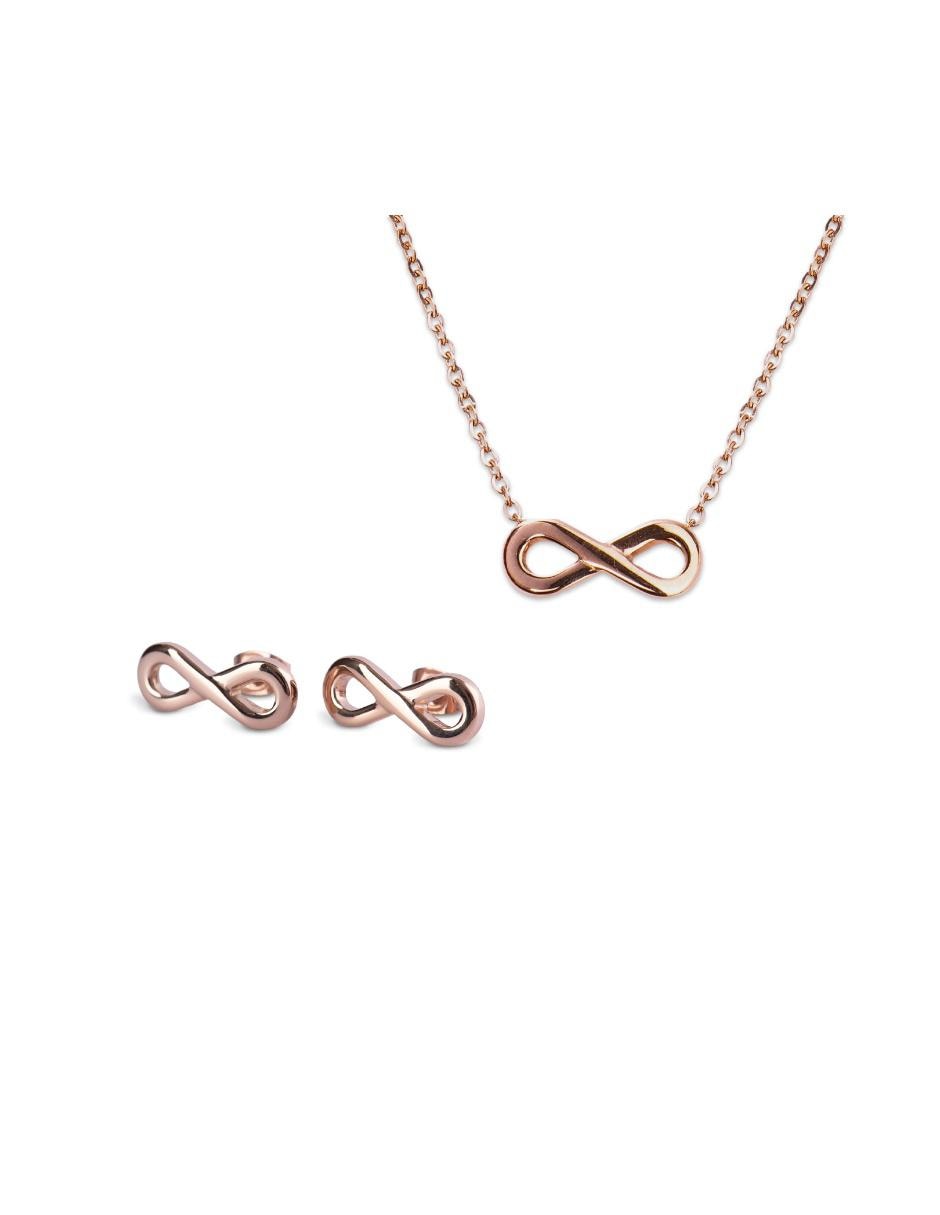 Aretes y collar