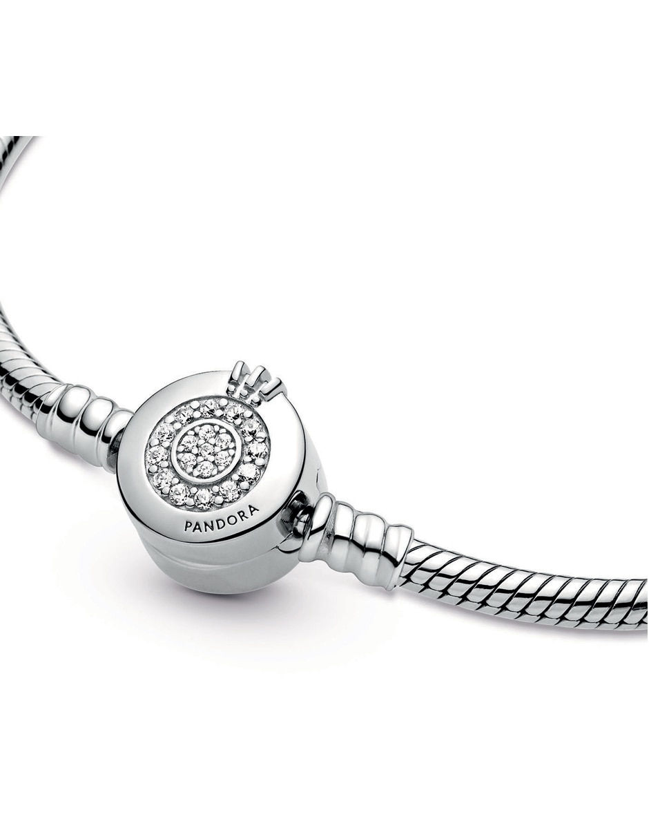 Brazalete de plata P 925 acabado pulido 4