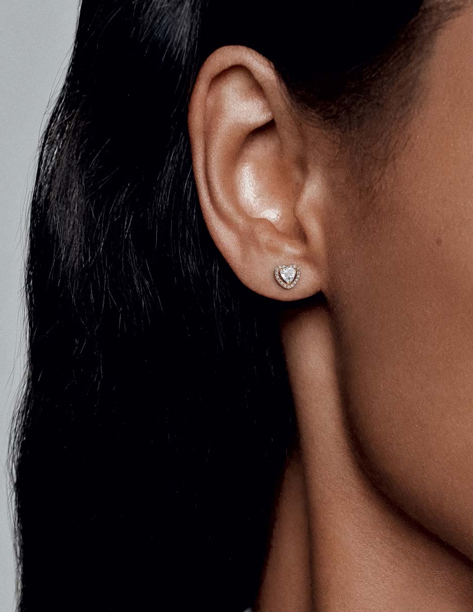 Aretes con acabado pavé 2