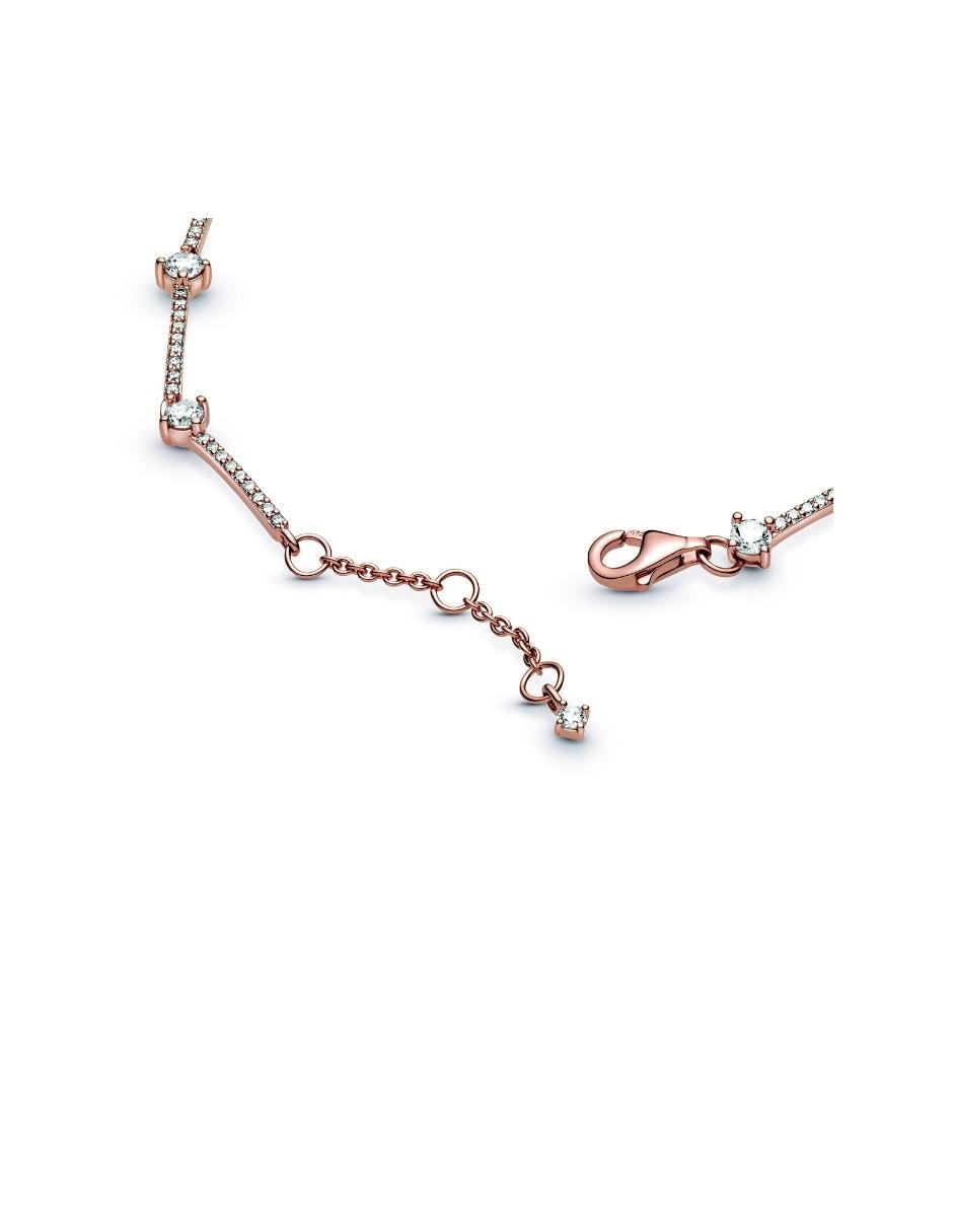 Brazalete con zirconia acabado brillante 4