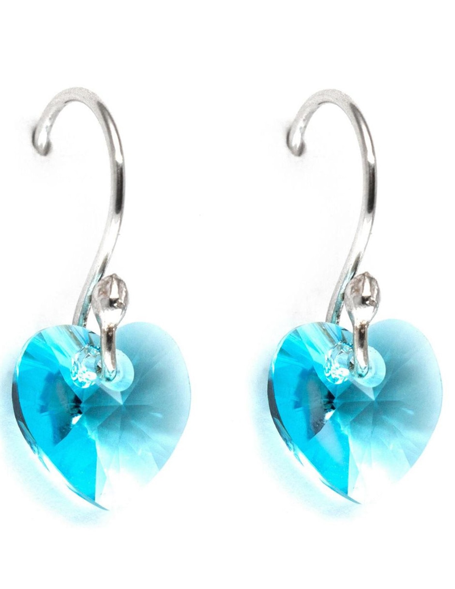 Aretes y collar p 925 cristal 3