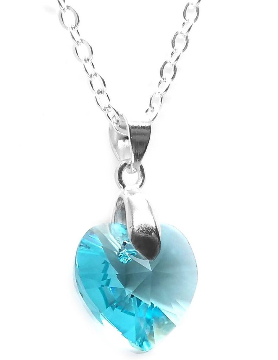 Aretes y collar p 925 cristal 4