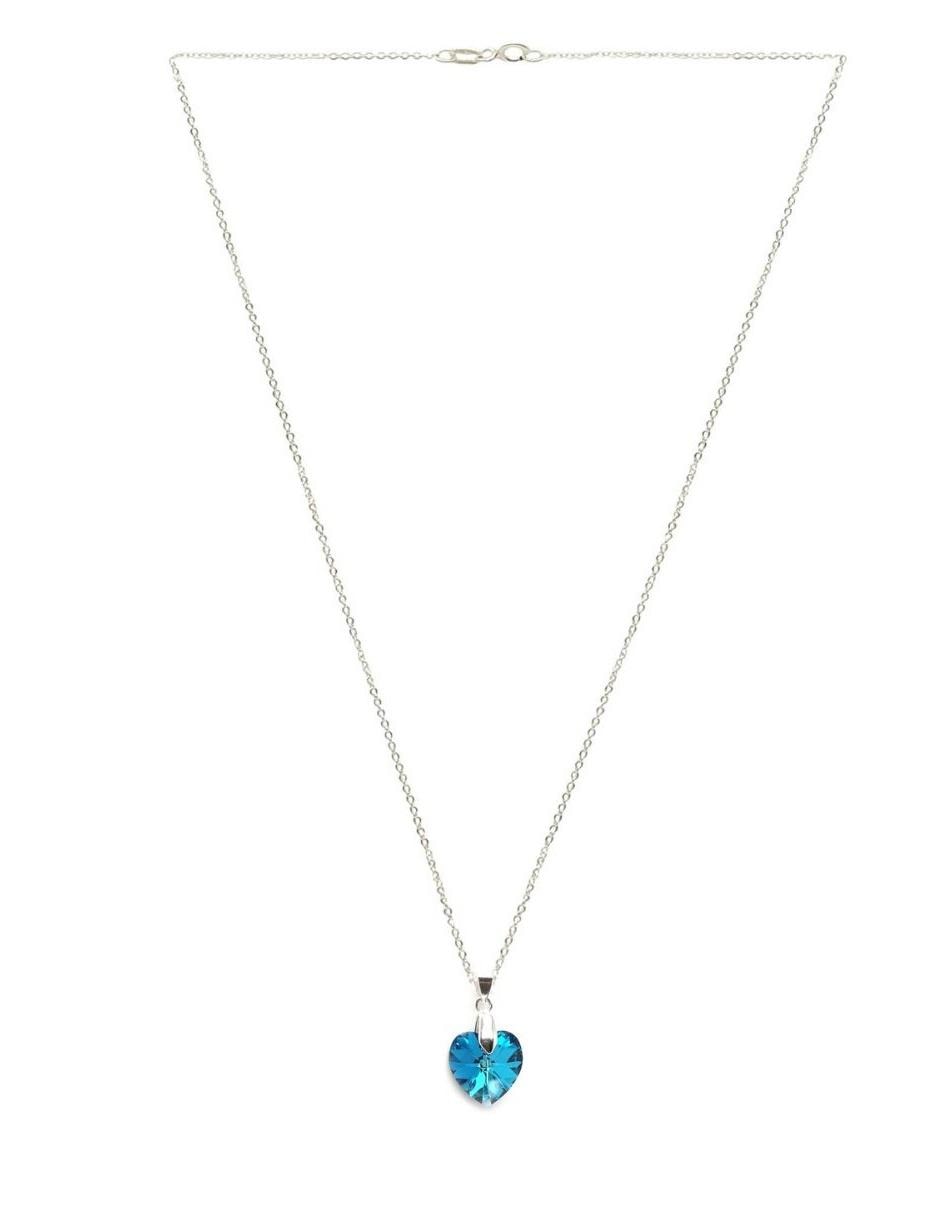 Aretes y collar p 925 cristal 3