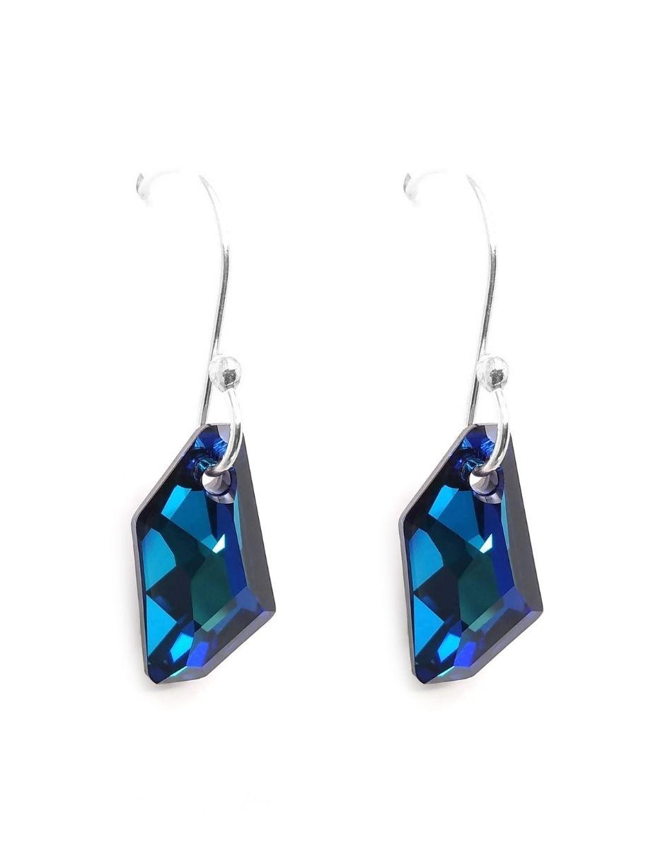Aretes y collar p 925 cristal 2