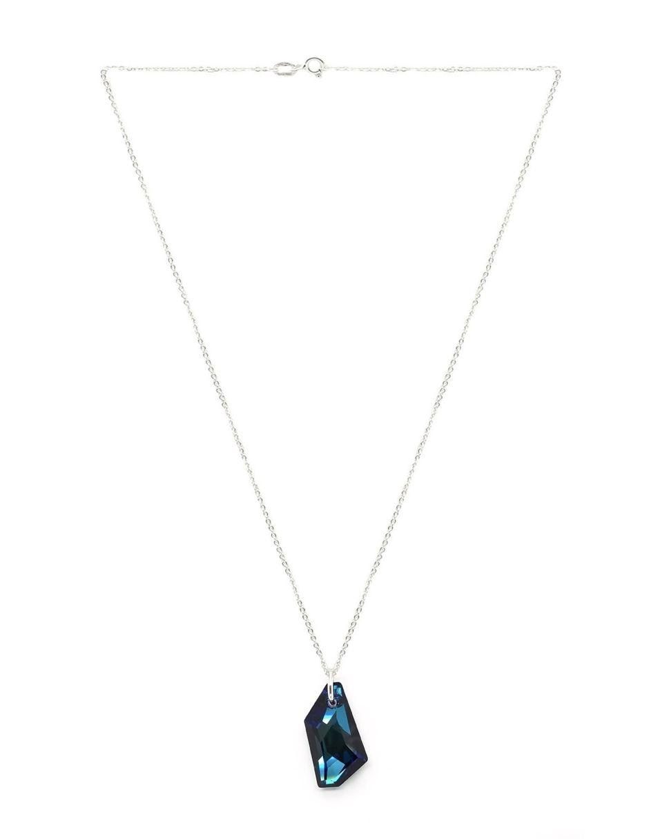 Aretes y collar p 925 cristal 4