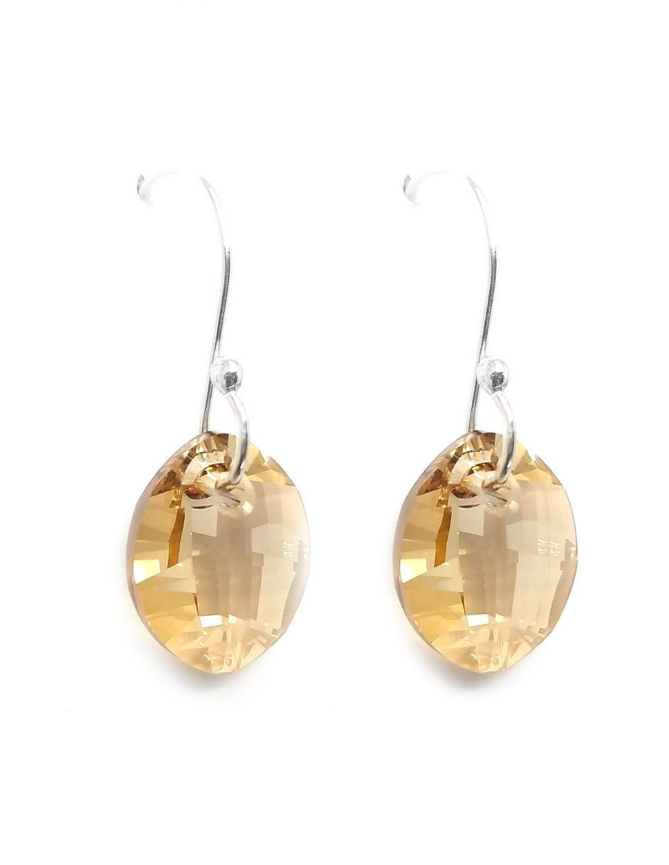 Aretes y collar p 925 cristal 2
