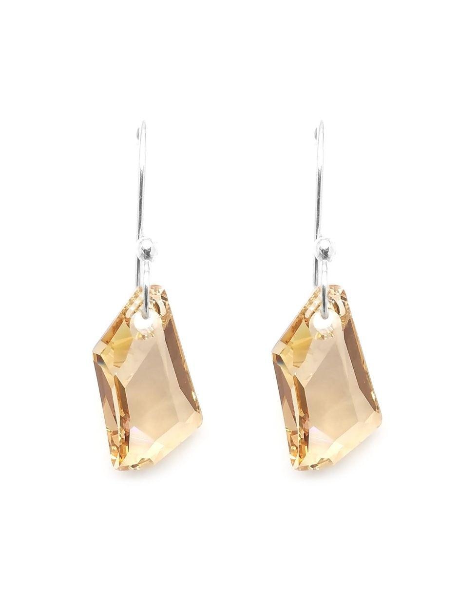 Aretes y collar p 925 cristal 3