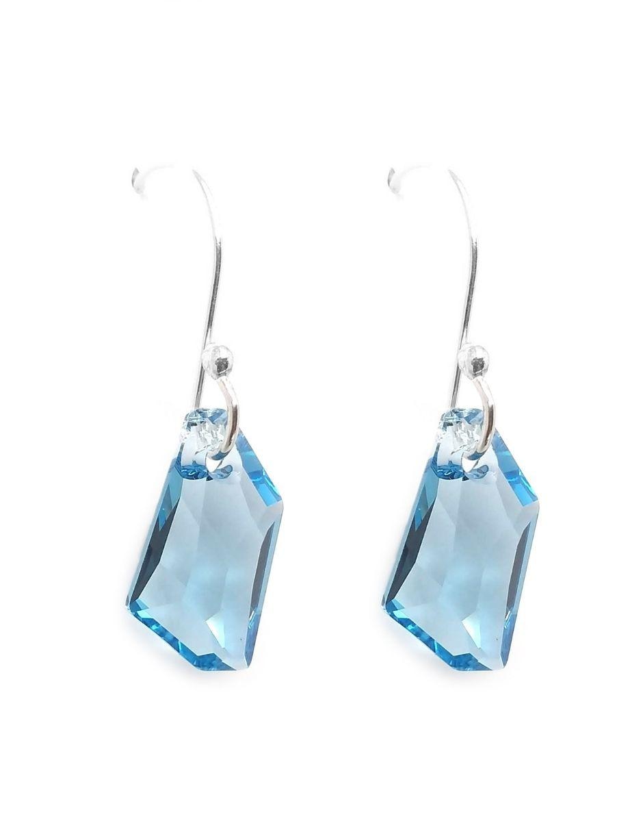 Aretes y collar p 925 cristal 2