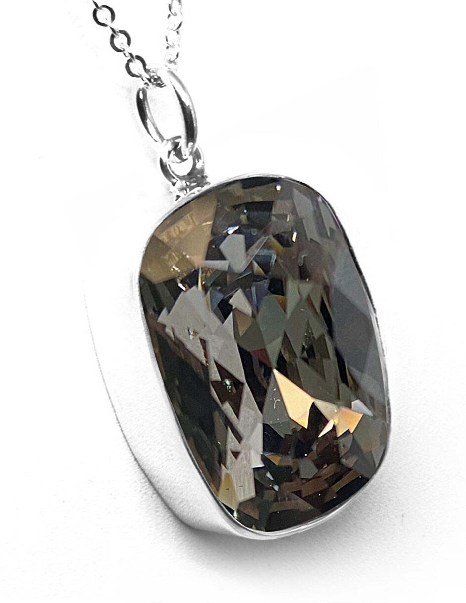 Collar Baguette de plata P 925 Collar Baguette de plata P 925