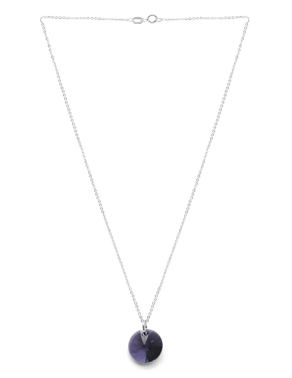 Aretes y collar p 925 cristal 4