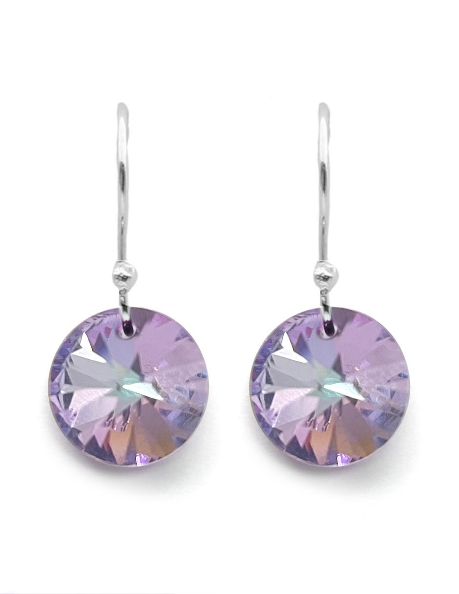 Aretes y collar p 925 cristal 3