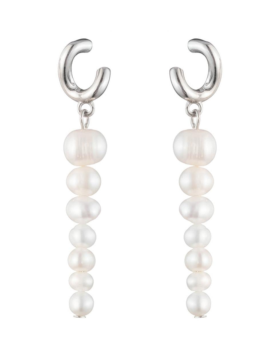 Aretes con acabado brillante
